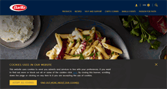Desktop Screenshot of barilla.com